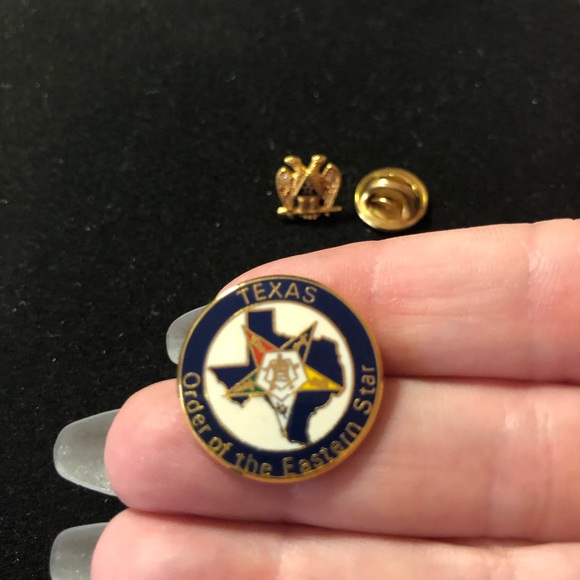 Vintage Freemasonry Masonic tie tack lapel pin coin bundle - Picture 3 of 12